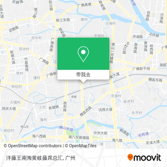 洋藤王南海黄岐藤席总汇地图