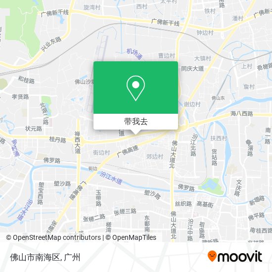 佛山市南海区地图