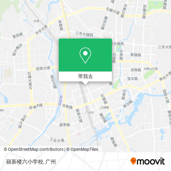 丽新楼六小学校地图