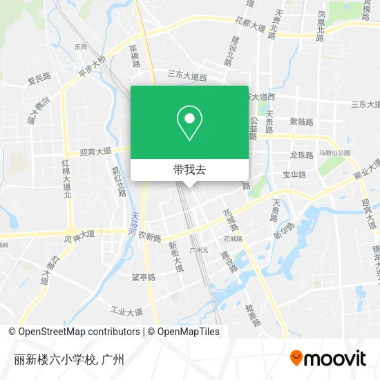丽新楼六小学校地图
