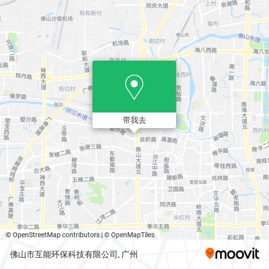 佛山市互能环保科技有限公司地图