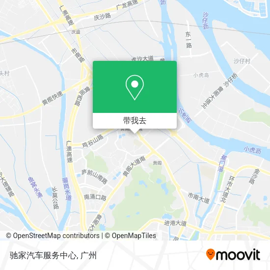 驰家汽车服务中心地图