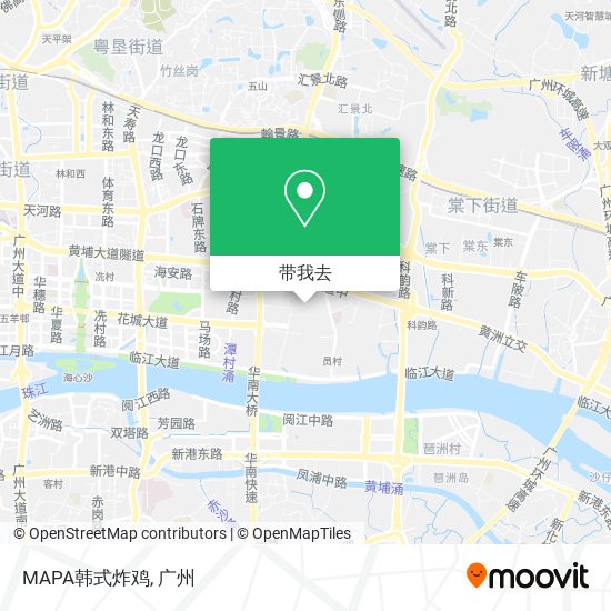 MAPA韩式炸鸡地图