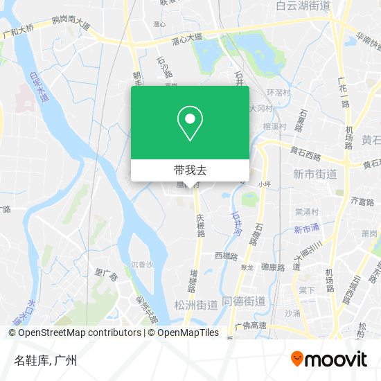 名鞋库地图