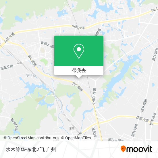 水木箐华-东北2门地图