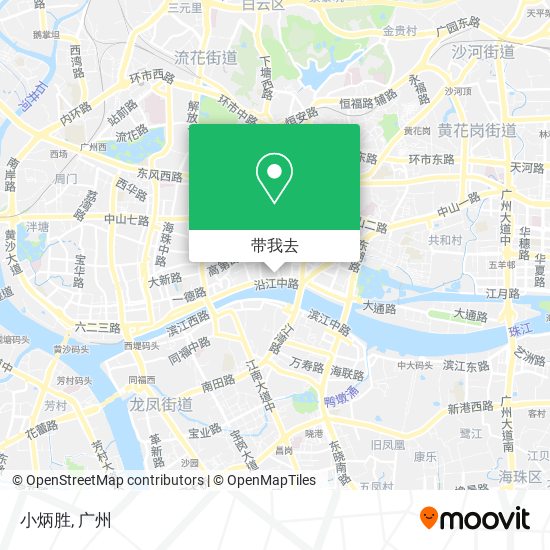 小炳胜地图