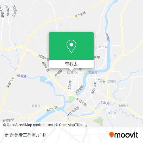 约定美发工作室地图