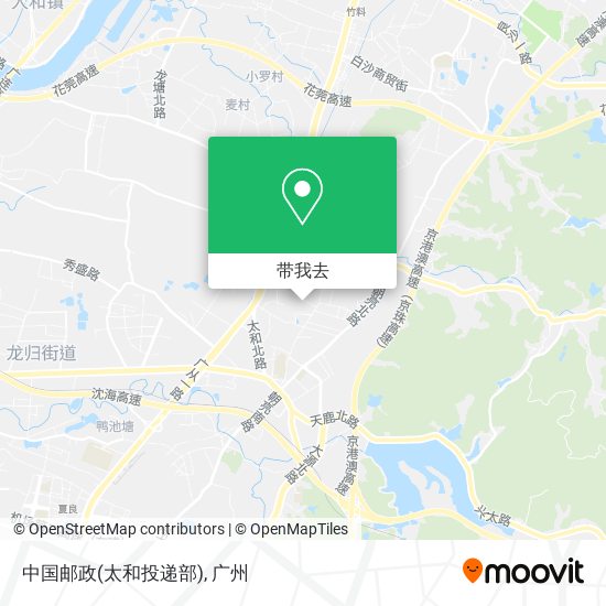 中国邮政(太和投递部)地图