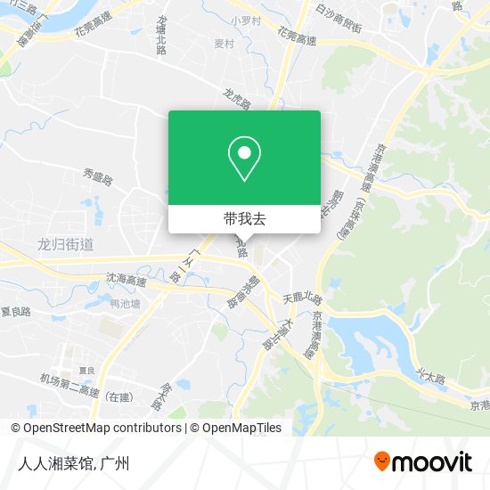 人人湘菜馆地图