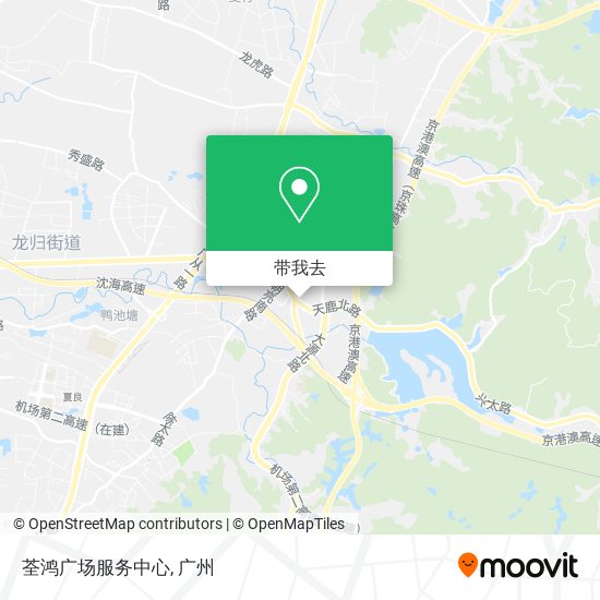 荃鸿广场服务中心地图