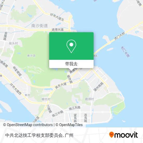 中共北达技工学校支部委员会地图