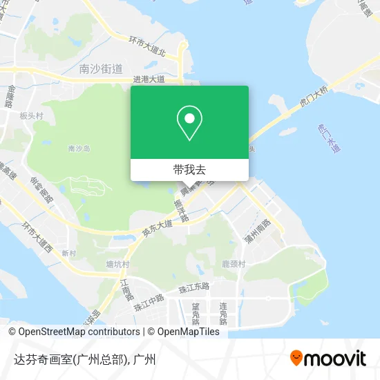 达芬奇画室(广州总部)地图