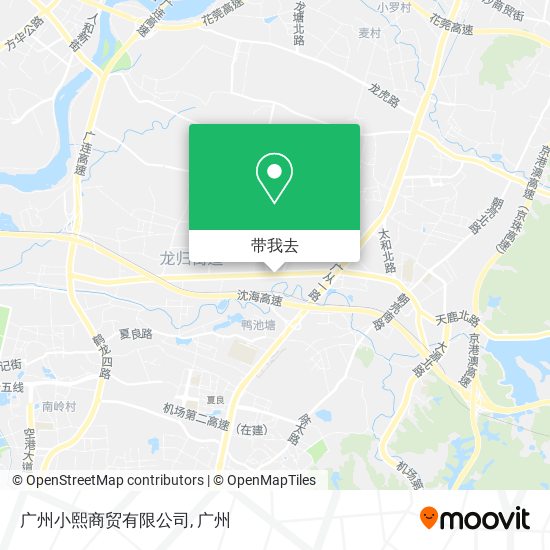 广州小熙商贸有限公司地图