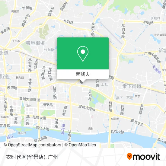 衣时代网(华景店)地图