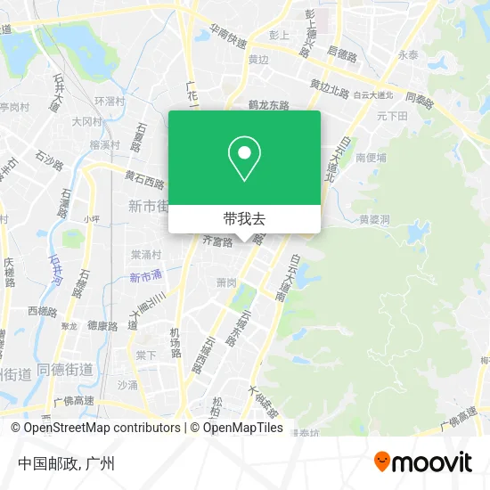 中国邮政地图