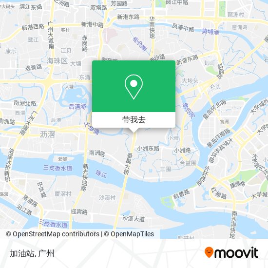 加油站地图