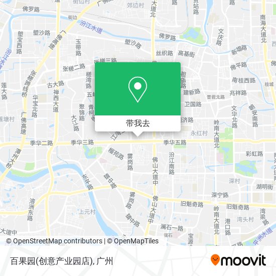 百果园(创意产业园店)地图