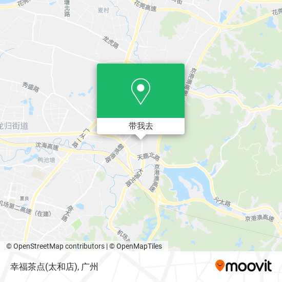 幸福茶点(太和店)地图