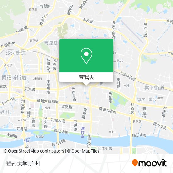 暨南大学地图