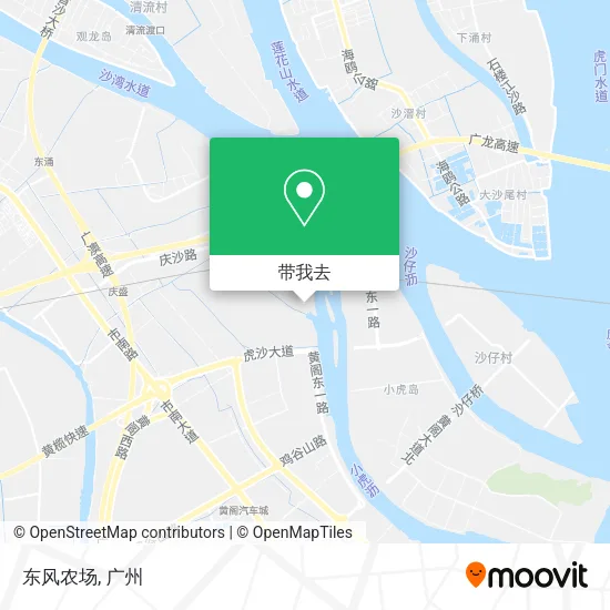 东风农场地图