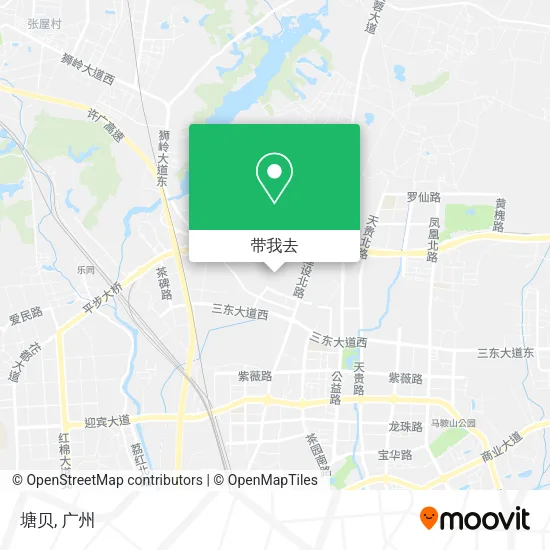 塘贝地图