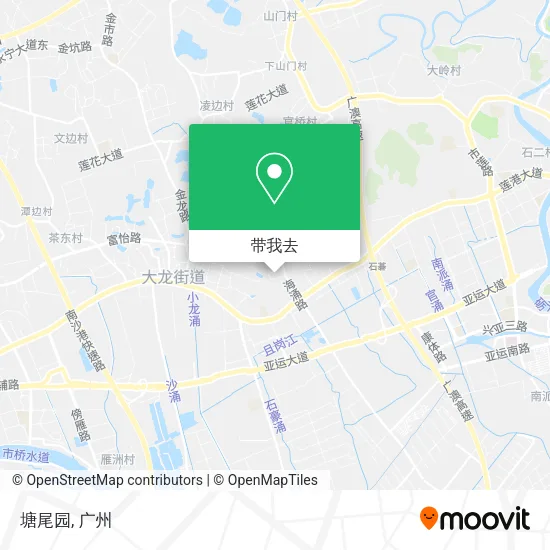塘尾园地图