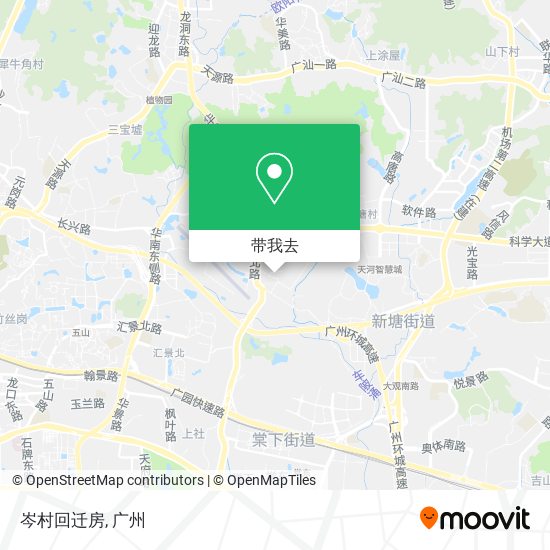 岑村回迁房地图