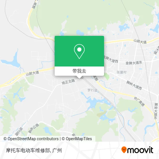 摩托车电动车维修部地图