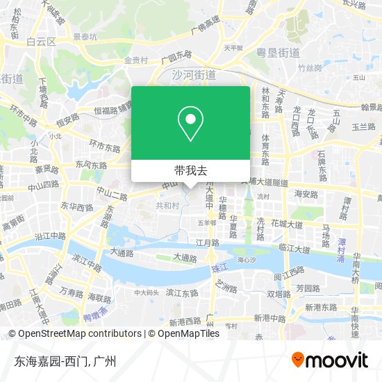 东海嘉园-西门地图