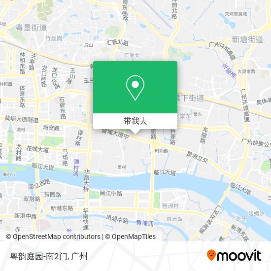 粤韵庭园-南2门地图