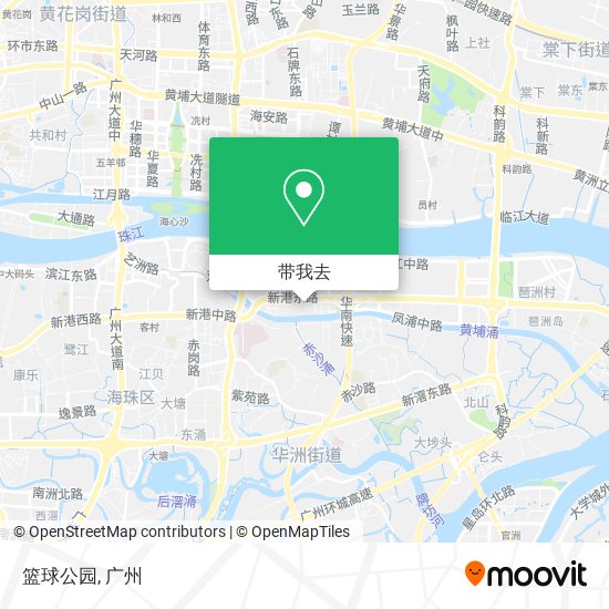 篮球公园地图