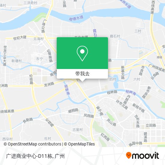 广进商业中心-D11栋地图