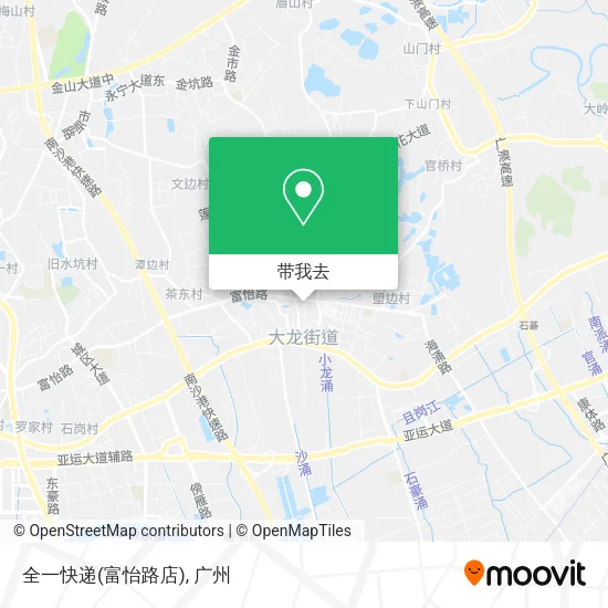全一快递(富怡路店)地图