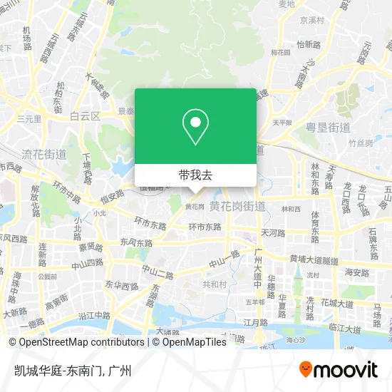 凯城华庭-东南门地图