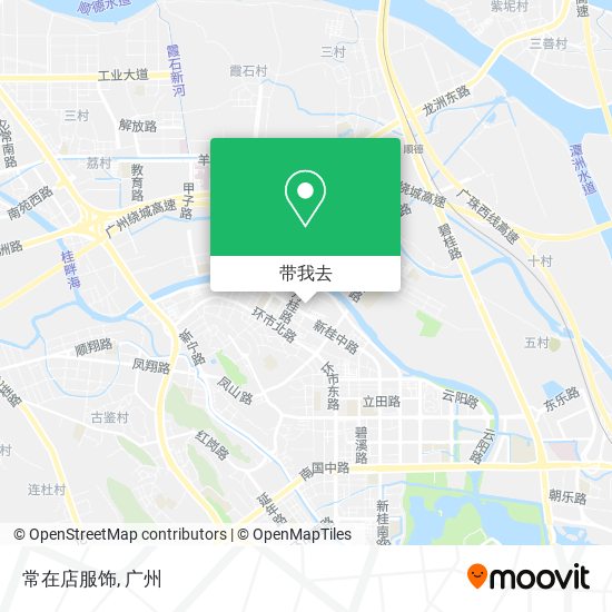 常在店服饰地图