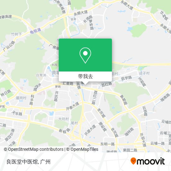 良医堂中医馆地图