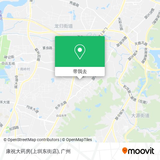 康祝大药房(上圳东街店)地图