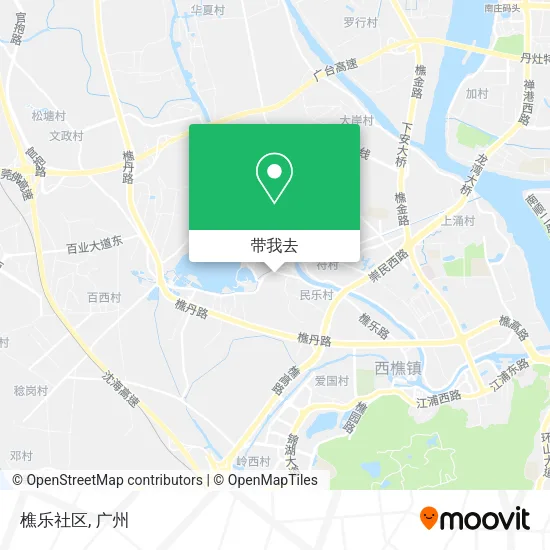 樵乐社区地图