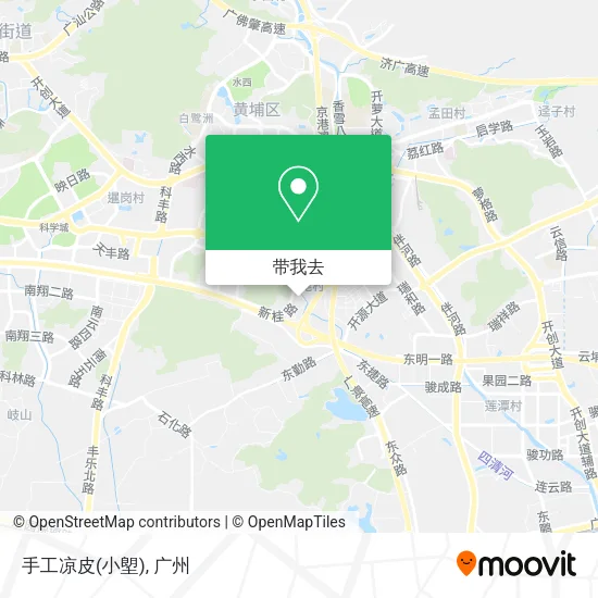 手工凉皮(小塱)地图