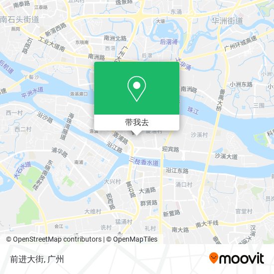 前进大街地图