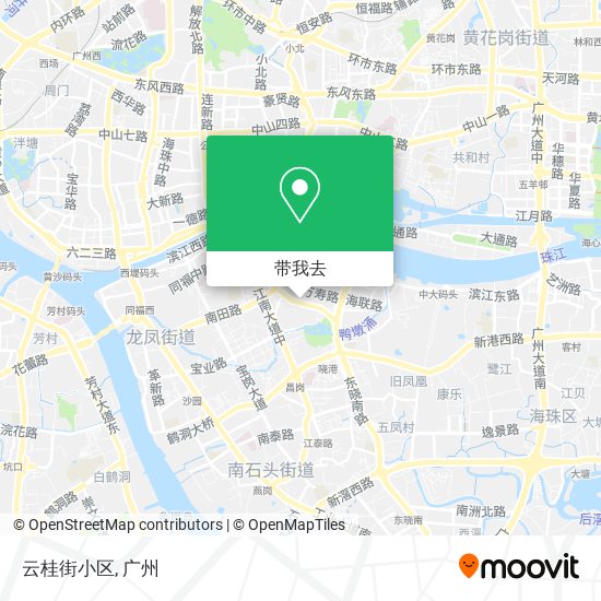 云桂街小区地图