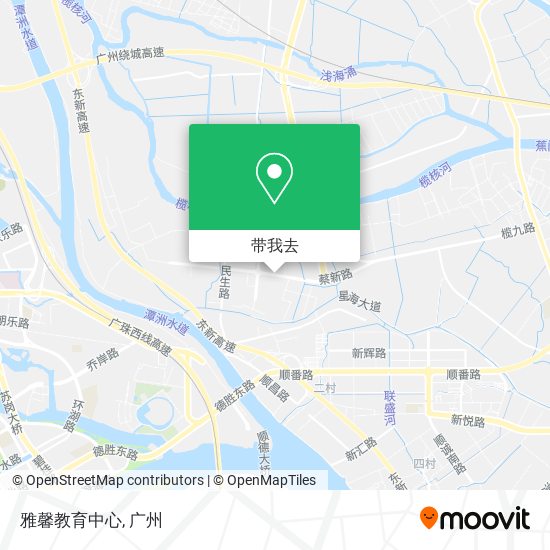 雅馨教育中心地图