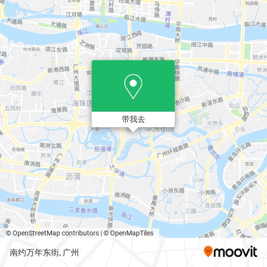 南约万年东街地图