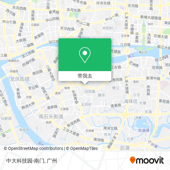 中大科技园-南门地图