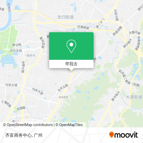 齐富商务中心地图
