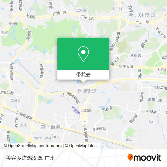 美客多炸鸡汉堡地图