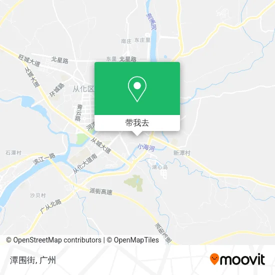 潭围街地图