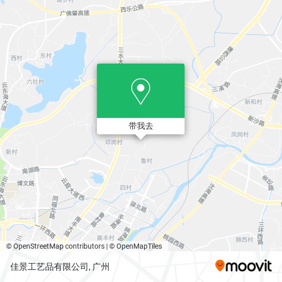 佳景工艺品有限公司地图