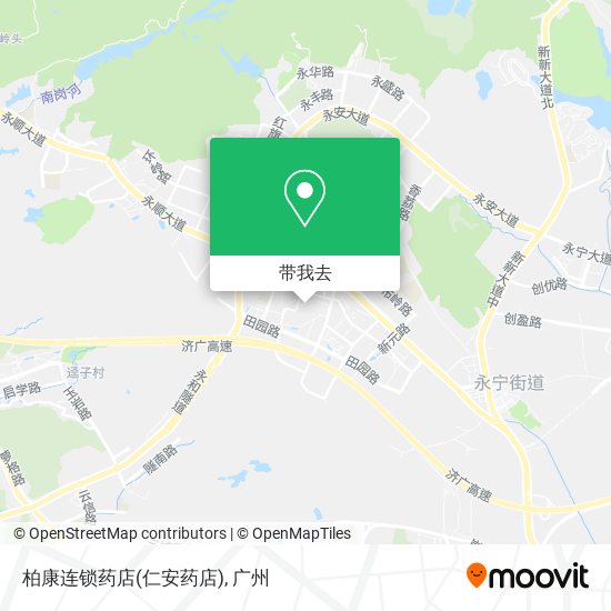 柏康连锁药店(仁安药店)地图