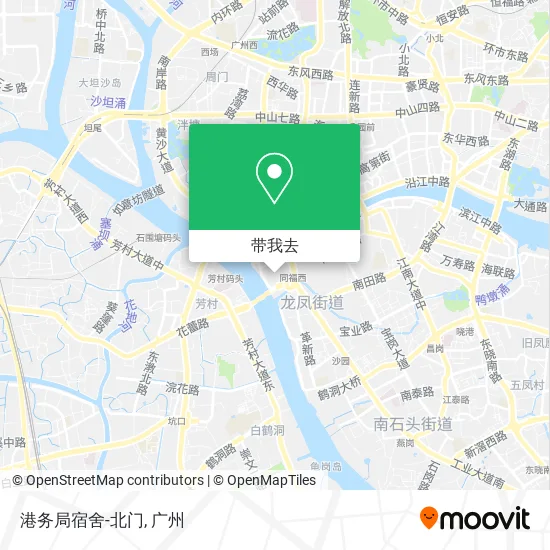 港务局宿舍-北门地图